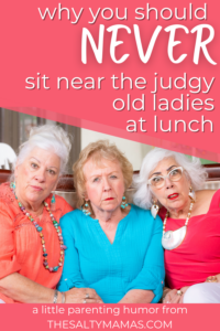 group of old ladies