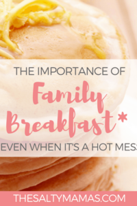 Family Breakfast: A Saturday Tradition