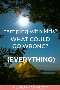 When everything goes wrong - like you knew it would - at least you can hear those magic words: You were right! #camping #momlife #campingwithkids #vacationwithkids #kids #dadlife #parenting #thegreatoutdoors #greatoutdoors #cabinlife #campinglife #cabininthewoods #hikingwithkids #hiking #smores #childhoodunplugged