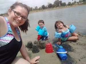 Taking kids to the beach doesn't HAVE to be a big deal. But apparently, no one thinks I can do it. Why I KNOW I can at TheSaltyMamas.com. #beach #beachday #summer #momlife #parenting #kids #beachwithkids #beachwithtoddlers #toddlerbeachtips