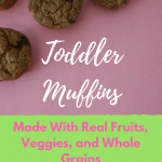 These healthy toddler muffins are made with real fruits, veggies, and whole grains- and your kids will actually gobble them up! From thesaltymamas.com