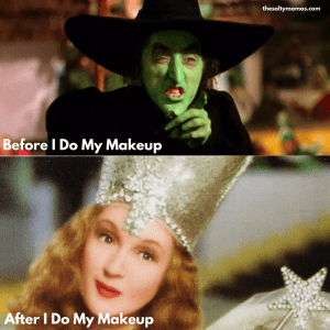 How a Little Bit of Drug Store Makeup Can Make a HUGE Difference! From thesaltymamas.com