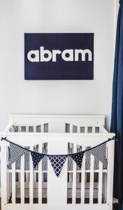 Blue and Gray Nursery