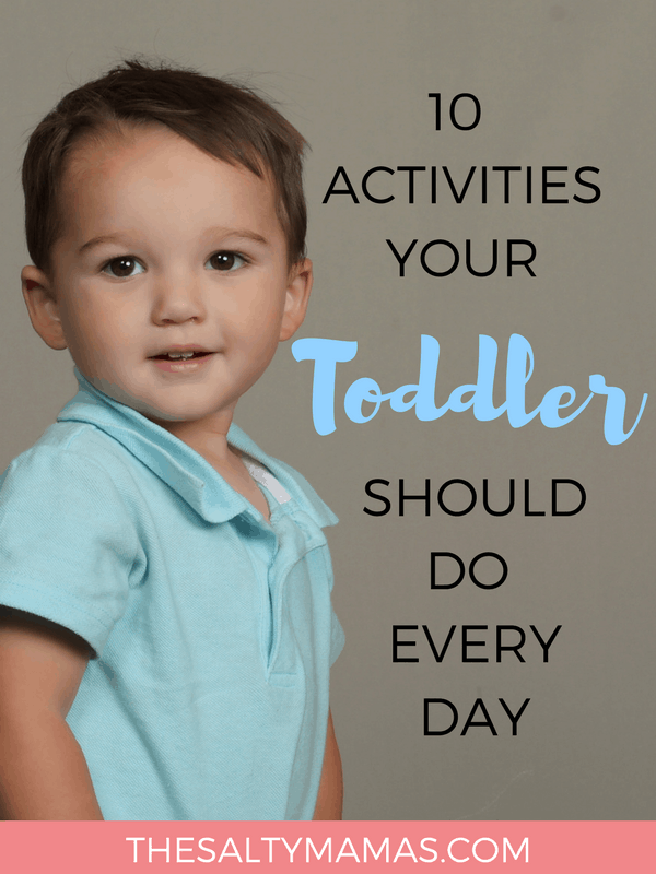 Looking for a toddler daily schedule that will help your child THRIVE (without a ton of prep?) Get your copy now, from thesaltymamas.com.