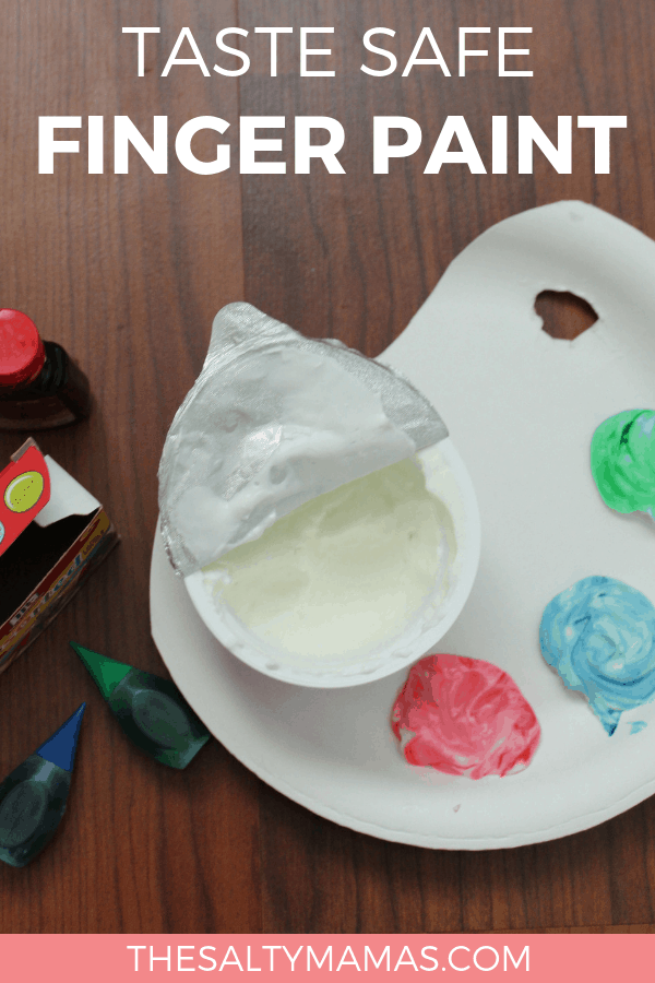 Homemade Taste-Safe Finger Paint Recipe for Kids