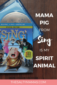 How did I not notice before- Rosita from Sing is every SAHM- EVER. Laugh along with our too-real comparison at TheSaltyMamas.com #momhumor #humor #funny #hilarious #parenting #momlife #sahm #sahmlife #sing #rositafromsing #kidsmovies