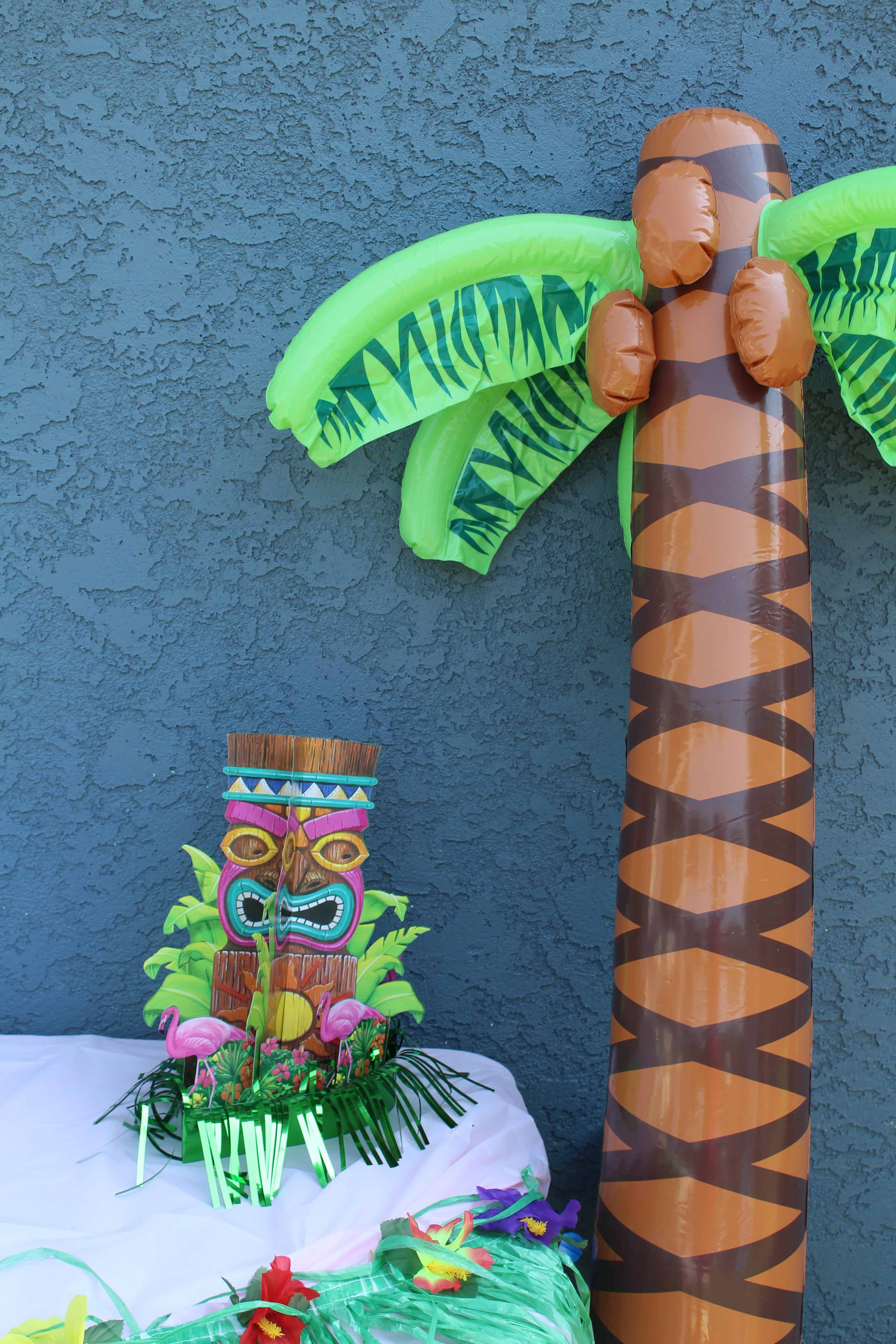 inflatable kids luau decorations