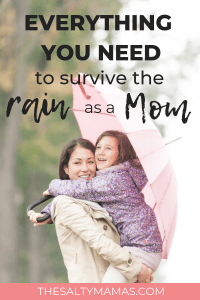 We're always thinking about what the KIDS need, but don't forget everything a Mom needs to survive a rainy day! #rainyday #rain #survivingarainyday #howtosurvivearainyday #rainydayschedule #kidsrainyday #momsrainyday #itsraining #whattodowhenitsraining #rainydayfun