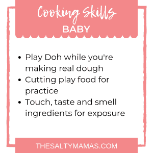 #cooking #cookingwithbaby #babycookingskills #canbabiescook #babyinthekitchen #cookingdinnerwithbaby #babywearing 