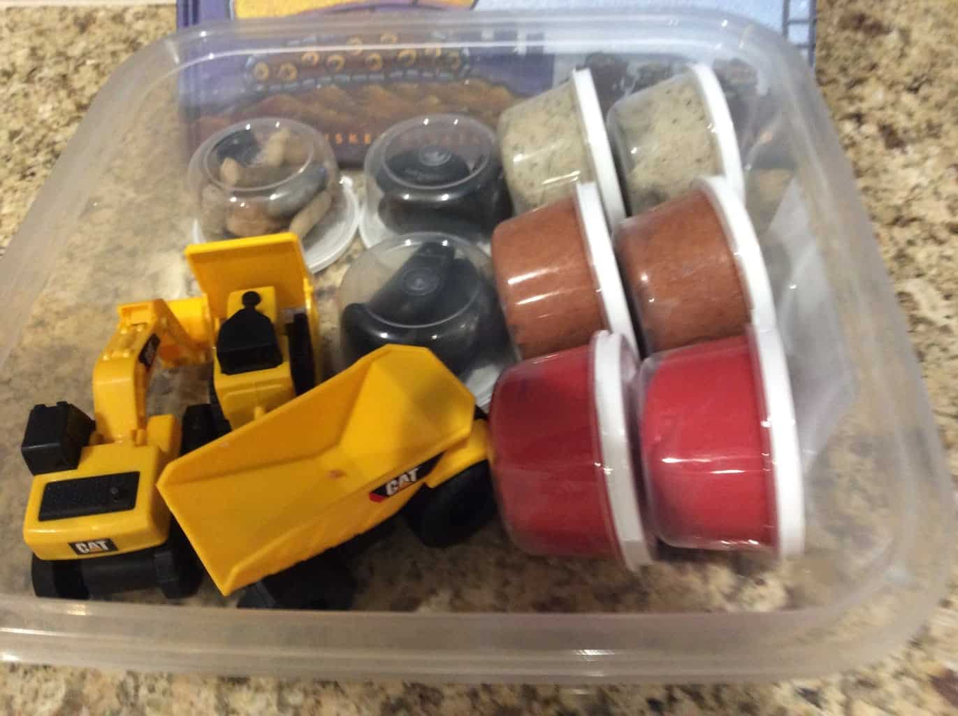 construction themed playdough