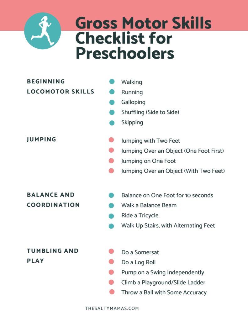 Gross Motor Skills For Kindergarten Readiness