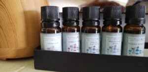 essential oils in various scents