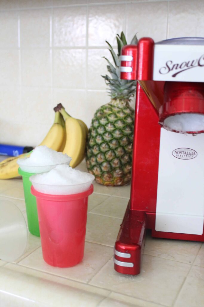 Use Your Blender to Make Homemade Snow Cones for Canada Day!