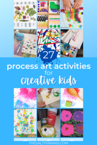 Process Art Ideas for Toddlers (with full supplies list!)