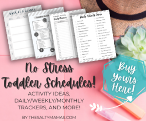 No Stress Toddler Schedules - Buy Yours Here