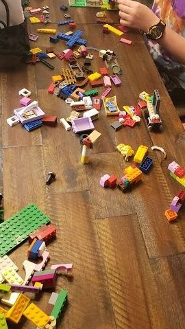 collection of lego bricks