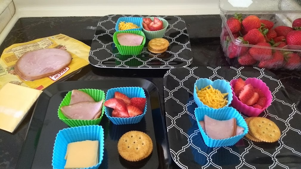 Tupperware Lunch It Divided Containers my kids love my homemade lunchables  above pizza