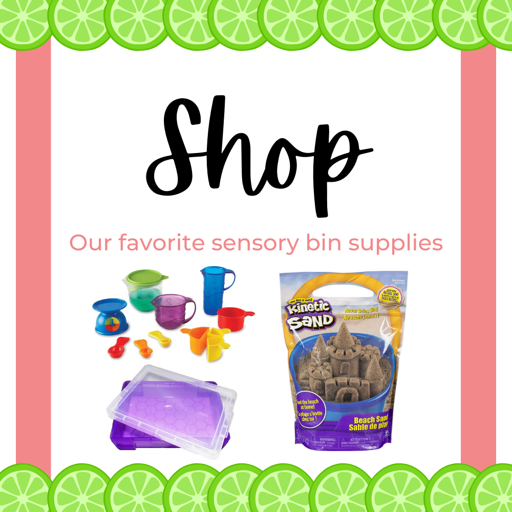 What Can I Put in a Sensory Table? 100 Sensory Bin Fillers! - LOW LIFT FUN