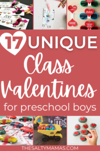 The Best Class Valentines for Preschool Boys