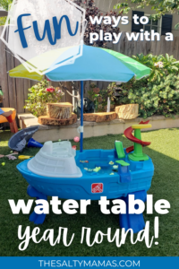 fun ways to play with a water table year round