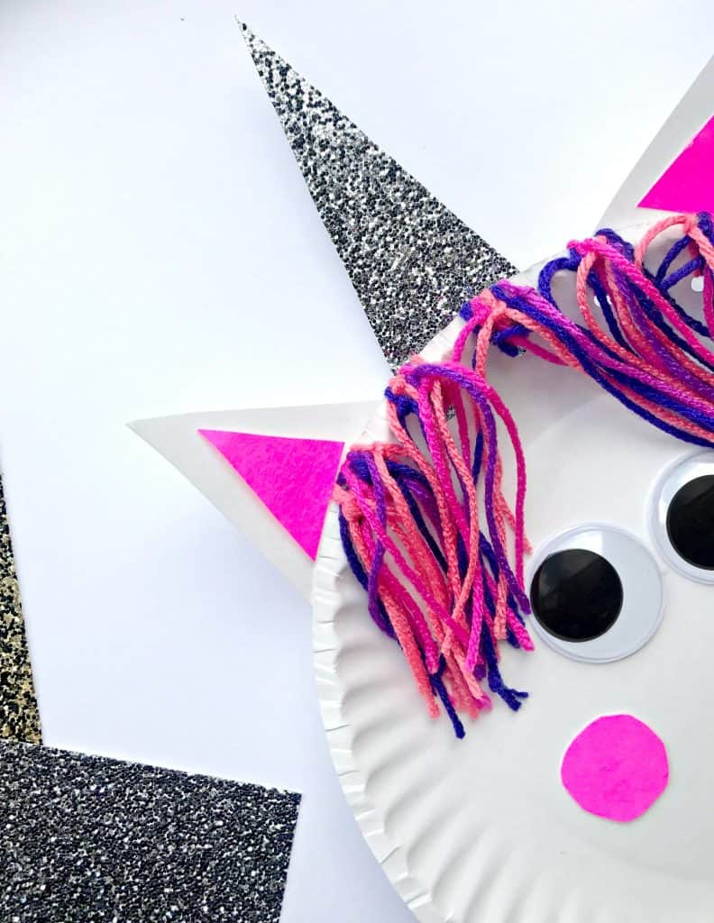 unicorn paper craft